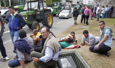 Los ganaderos tenan previsto informar en las superficies comerciales y cambiaron de planes. 