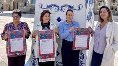 Josefa Fern�ndez, Caridad Gonz�lez, Mar�a Mayo�e Margarita Novo