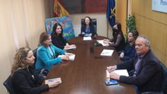 Reuni�n de la consejera de Derechos Sociales y Bienestar, Melania �lvarez, con representantes de la mesa del sector sociosanitario de Fade