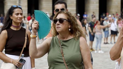 Altas temperaturas en Santiago