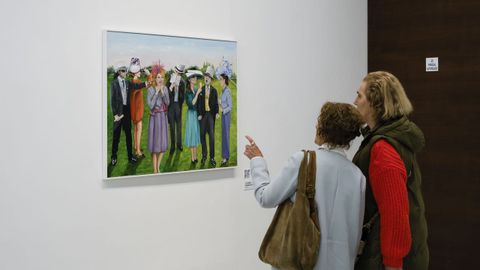 La exposici�n de la Sala Valente re�ne obras de artistas ourensanas para celebrar el 8M.