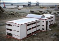 La sede de la C�mara en el puerto -en foto de archivo- hizo estallar la crisis el ente. 