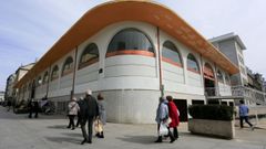Exterior de la Praza de Abastos de Lugo