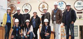 El pasado domingo, el grupo se adentr� en las instalaciones de Navantia Ferrol. 