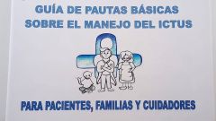 Cartel de la gua de pautas bsicas sobre manejo de ictus