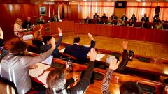 Vigo aprueba inicialmente los presupuestos de 2019 con los votos del PSOE