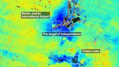 Imagen tomada por NISAR de Ciudad de M�xico