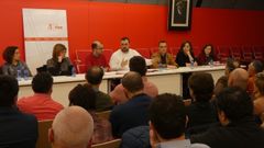 Barb�n, en la reuni�n con alcaldes 