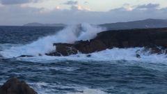 El temporal azota la costa coru�esa