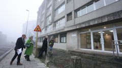 La jefa de la Divisi�n Econ�mica y T�cnica de la Polic�a Nacional, Luisa Mar�a Benvenuty, visit� Obras P�blicas acompa�ada del Jefe Superior de la Polic�a Nacional en Galicia, Ram�n G�mez Nieto y del Comisario Provincial Luis Miguel Romera