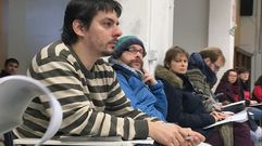 El concejal de Urbanismo de Oviedo, Ignacio del P�ramo, en un encuentro con otros 30 municipios espa�oles en Pamplona.Ignacio del P�ramo, concejal de Urbanismo de Oviedo