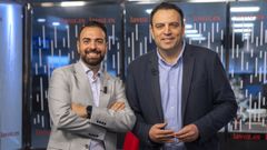 Javier Rueda, de MasOrange, acompa�� ayer a Miguel Sanz, de Avepoint, en su ponencia.