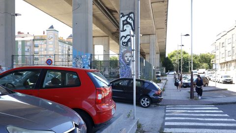 Los vecinos de Mollavao piden que la calle Sim�n Bol�var sea de doble sentido de circulaci�n o, en su defecto, de subida y no de bajada