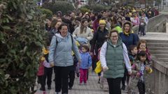 Una de las im�genes que dej� la primera andaina en Mux�a 