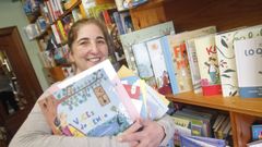 Ana Bel�n Breixo Gund�n � a responsable da librar�a Br�tema