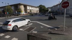 El cruce est� pr�ximo al instituto Antonio Fraguas.