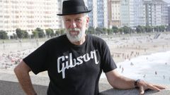 Pancho Varona en A Corua en el 2017 
