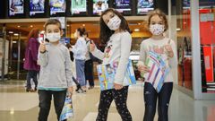 Los ni�os ourensanos volvieron al cine para ver la �ltima pel�cula de Disney