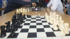 Un tablero de ajedrez.