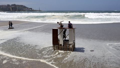 Da de mareas vivas en la vspera de San Juan de hace 10 aos. 