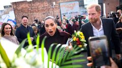 Primer acto p�blico de Harry y Meghan en Reino Unido
