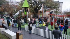 Inauguraci�n del parque de O Casti�eiro