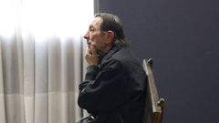 El acusado en el juicio celebrado este mi�rcoles en la Audiencia Provincial de Ourense