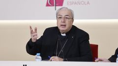 El secretario general de la Conferencia Episcopal Espa�ola (CEE), Francisco C�sar Garc�a Mag�n.