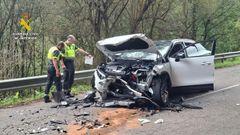Accidente en Siero