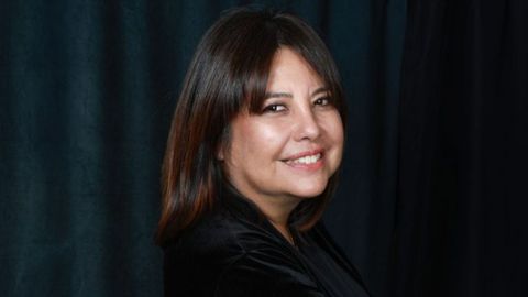 La escritora peruana Maria Esther Alarcn-Nebout