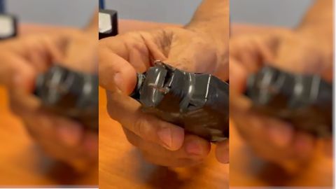 El arma tipo t�ser ser� enviado a la Guardia Civil de Noia para su custodia