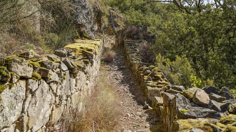 Ruta del Canal do Ruca en A Merca. T�nel.