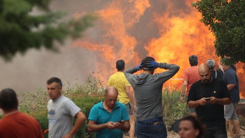 El incendio oblig a evacuar a 1.500 personas y afect a 8.000 hectreas en Aragn. 