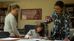 Una de las fotos del calendario fue tomada en la redacci�n ourensana de La Voz de Galicia.