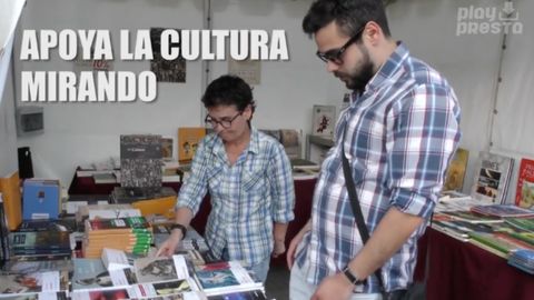 Un fotograma del cap�tulo de Pantomima Astur dedicado a la Semana Negra