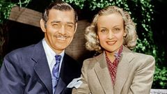 Clark Gable y Carole Lombard.