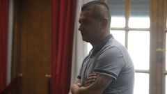 Rub�n R. L. durante la vista en la Audiencia Provincial de Ourense