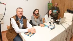 Presentaci�n del libro sobre la Casa do Patr�n, con el autor de la obra al fondo