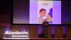 El presidente de la Academia de Medicina, Francisco Martelo, durante su conferencia en Afundacin sobre la insatisfaccin juvenil con la imagen corporal
