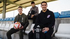 De izquierda a derecha: Osky Men�ndez, Yayo y Marco Su�rez