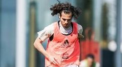 Miguel Rodr�guez, durante su etapa en el Celta.