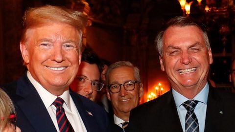 Trump y Bolsonaro