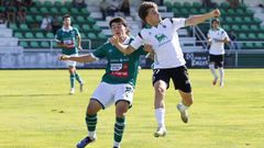 O Vao alberg� un partido con alternativas entre Coruxo y Rayo Cantabria.