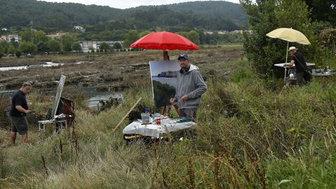 Concurso de pintura al aire libre en Noia 2021