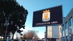 Entrada al Concello de Ares