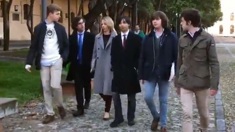 Cayetana �lvarez de Toledo y los estudiantes