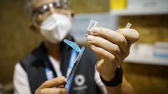 En Ourense este viernes vacunaron con Janssen