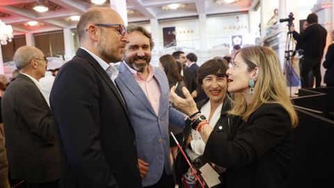 José Estrada (Hijos de Rivera), Gabriel Sanmartín (Proximia), Goretti Castro (Hijos de Rivera) y Henar López (Hijos de Rivera).