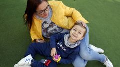 Tiago tiene atrofia medular espinal