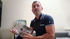 Jordi Cicely estrena este viernes su nueva novela, que habla sobre segundas oportunidades y nos transporta a lugares como A Cova da Serpe o la iglesia de Guimarei.